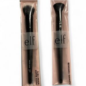 ELF Black Professional Makeup Brushes Set